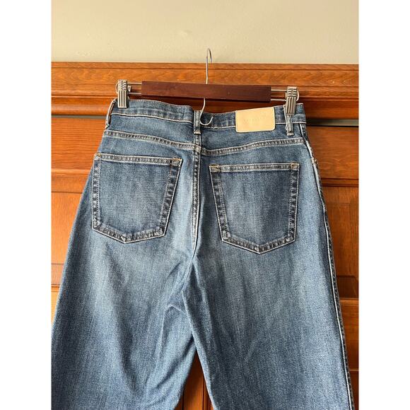 Everlane Women’s The Cheeky Bootcut Jeans Blue High Rise Stretch Denim Size 26 - Picture 9 of 11